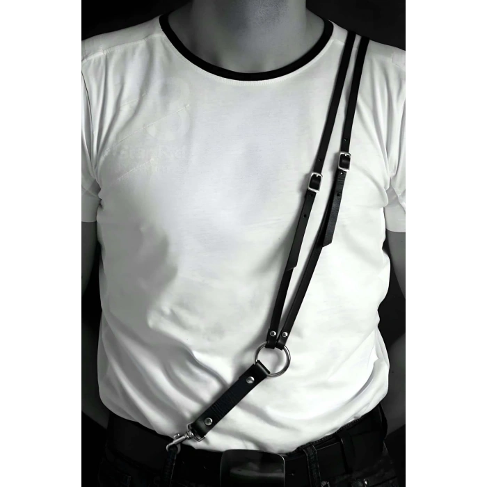 Giyim Erkek Omuzdan Askılı Göğüs Harness - Brfm98