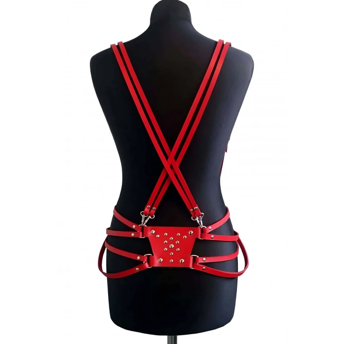 Giyim Fantazi Deri Omuzdan Askılı Harness - Brf918