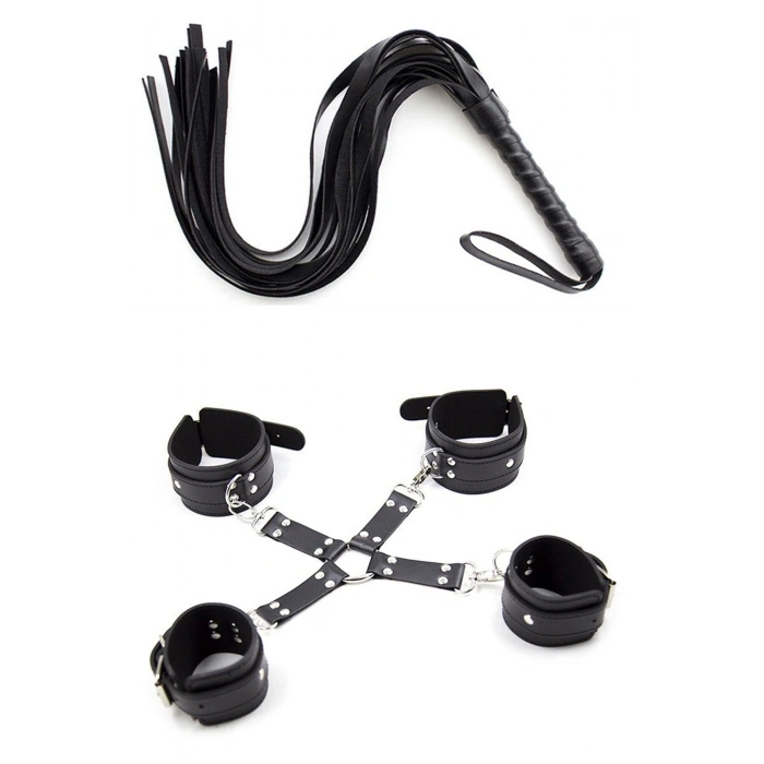 Giyim Fantezi Kırbaç Ve Esaret Seti