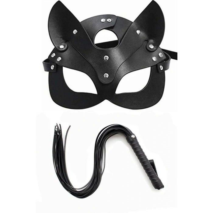 Giyim Fantezi Maske Ve Kırbaç