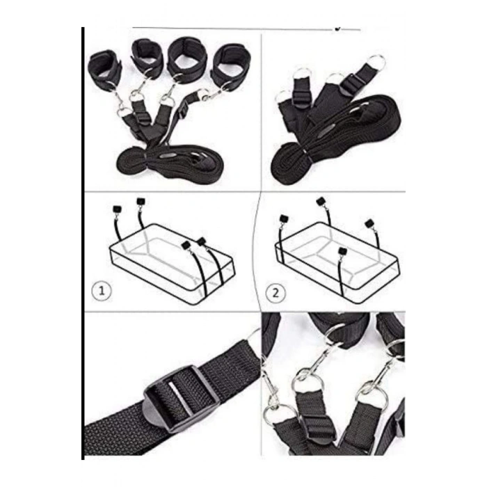 Giyim Fantezi Yatak Kelepçesi