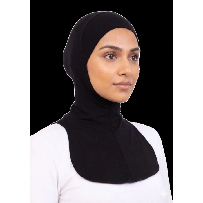 Giyim Freshness B003 Siyah Ninja Tesettür Bone