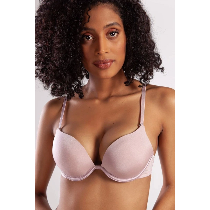 Giyim Garland Heavy Push Up Bra, Açık Pembe Konforlu Ve Şık Sütyen