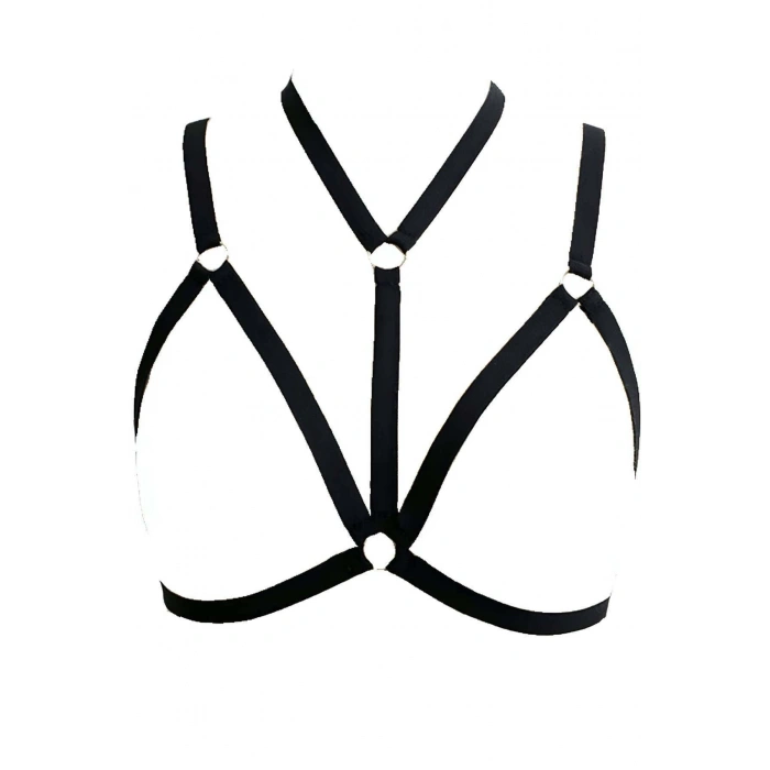 Giyim İç Giyim Seksi Aksesuar Beyaz Harness - Brf93