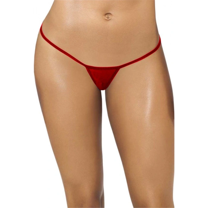 Giyim  Kırmızı Tül Tanga Brf1115