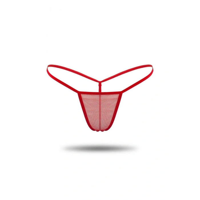 Giyim  Kırmızı Tül Tanga Brf1115