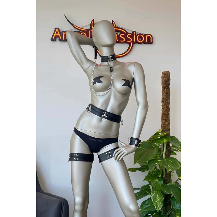 Giyim Korse, Bileklik, Tasma Ve Bacak Harness Takım