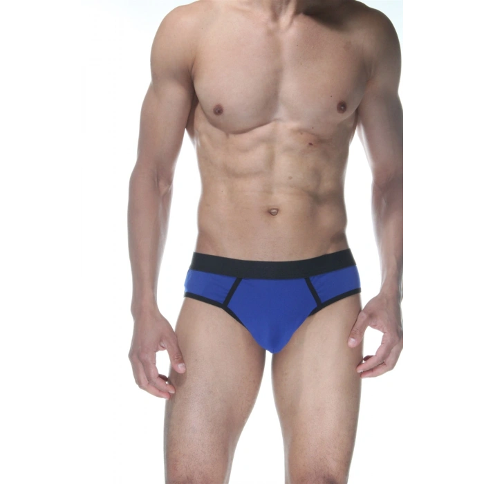 Giyim Mavi Jockstrap Fantezi İç Giyim