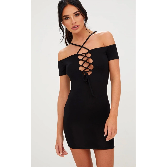 Giyim  Omuzları Açık Elbise