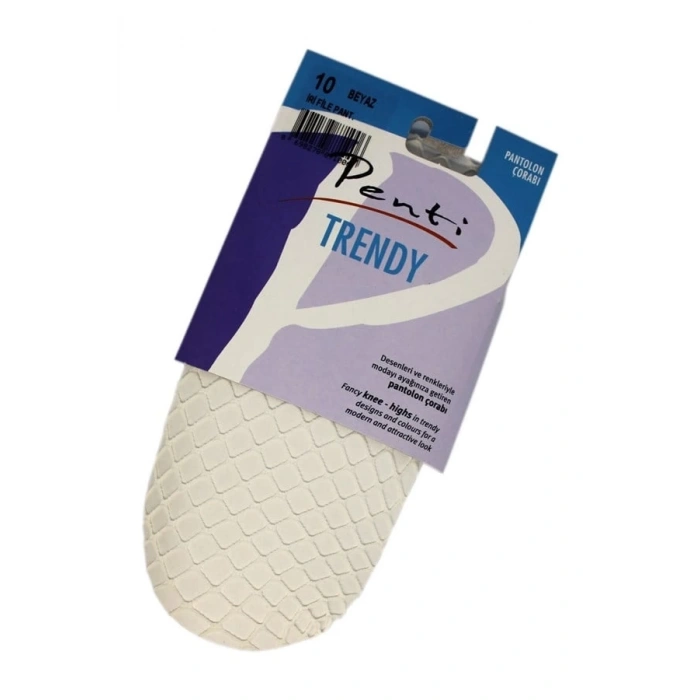 Giyim Penti İri Fileli Dizaltı Pantolon Çorabı