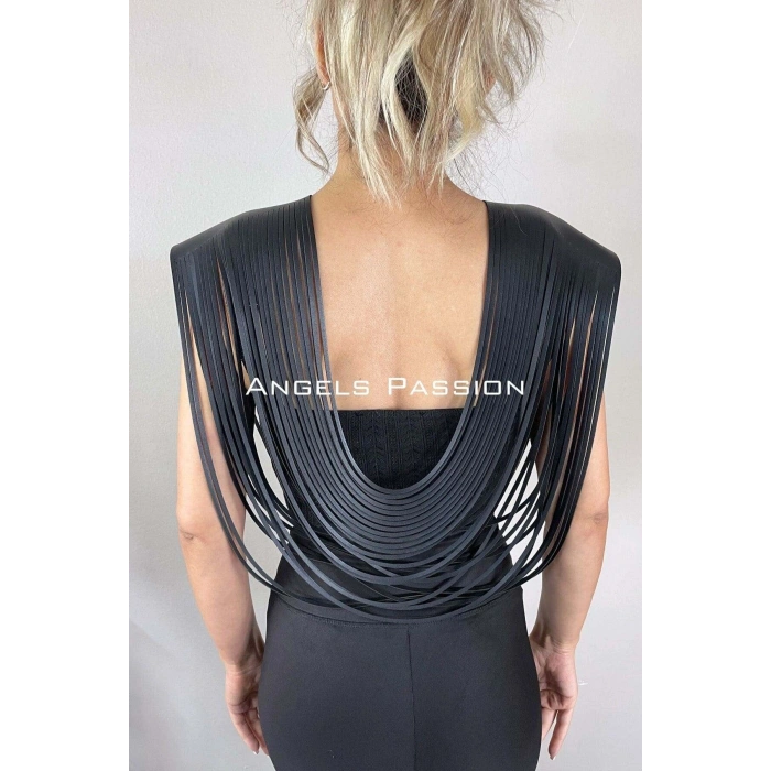 Giyim Püsküllü Şık Omuz Harness - Brf1394