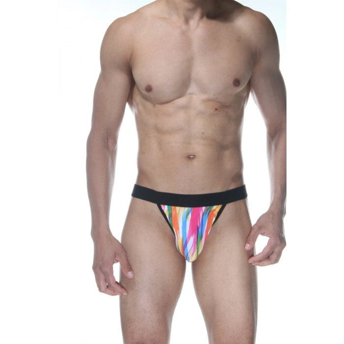 Giyim Renkli Erkek  Tangası