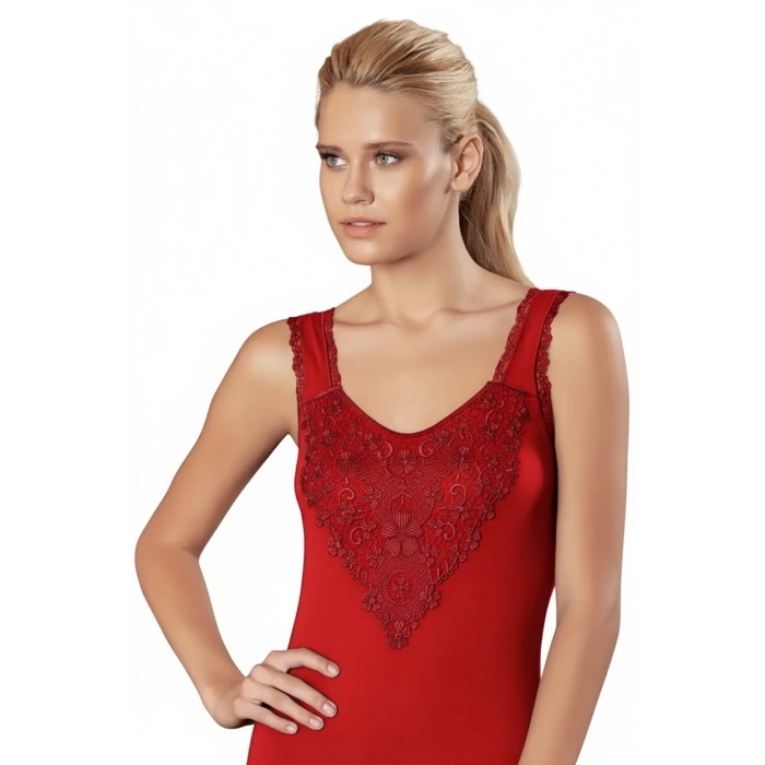 Giyim Şahinler Güpürlü Likralı Atlet B153