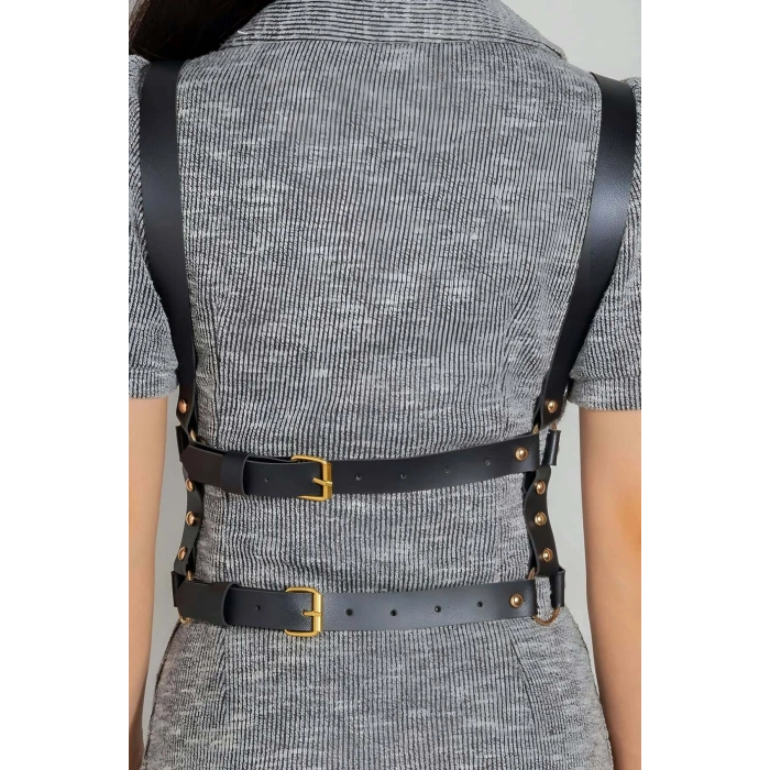 Giyim Seksi Deri Döğüs Harness - Brf1186