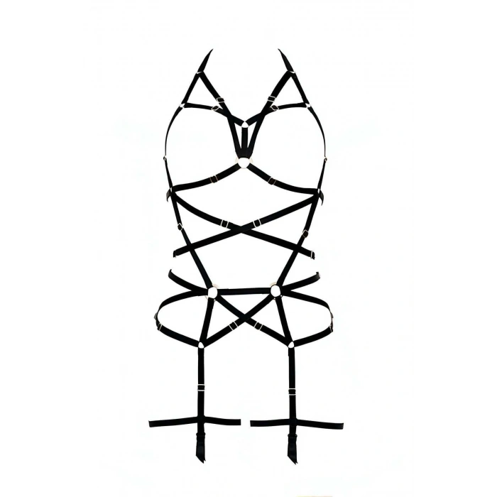 Giyim Şık Ve Seksi Harness  Jartiyer - Brf348