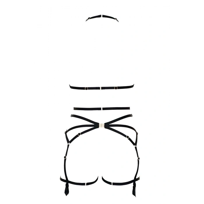 Giyim Şık Ve Seksi Harness  Jartiyer - Brf348