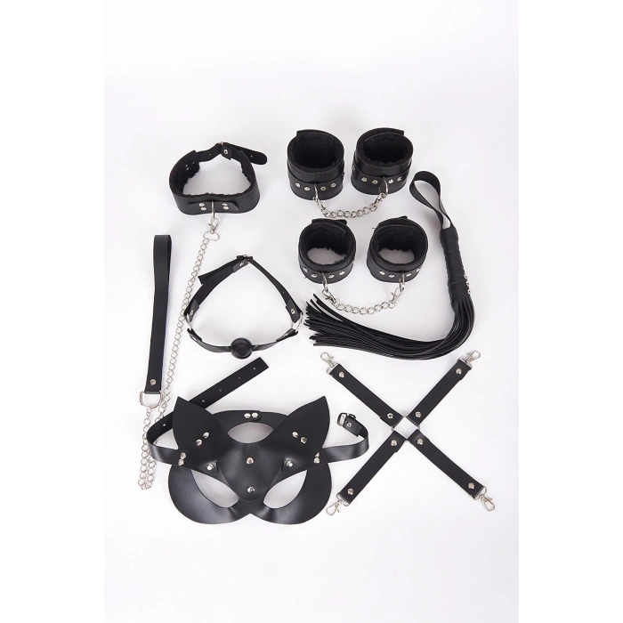 Giyim Siyah Fantezi Set