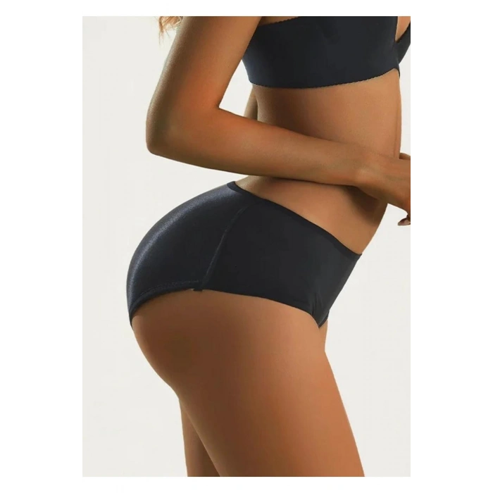 Giyim Siyah Popo Şekillendirici Külot Korse - 721