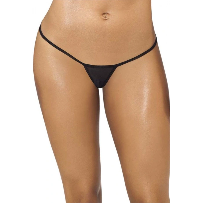 Giyim  Siyah Tül Tanga Brf1114