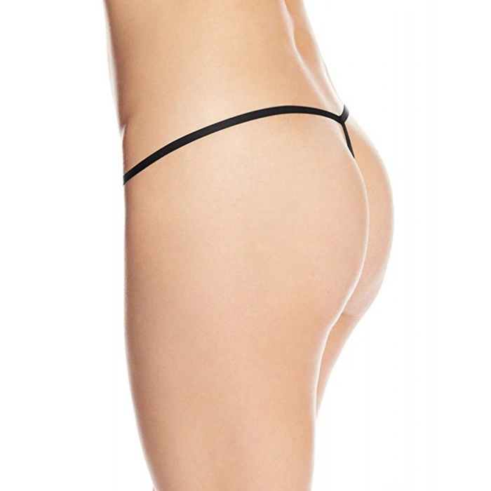 Giyim  Siyah Tül Tanga Brf1114