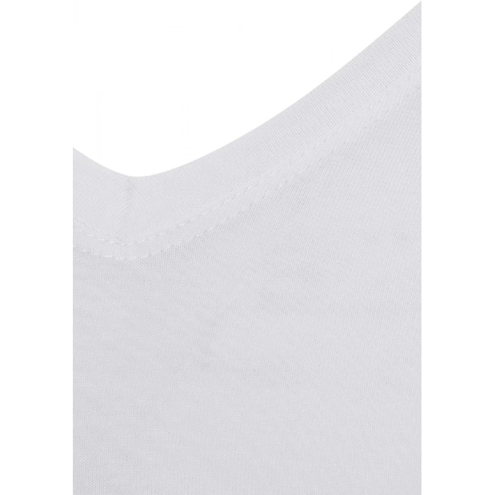 Giyim Star 206 Modal Yarım Kol V-yaka T-shirt Atlet