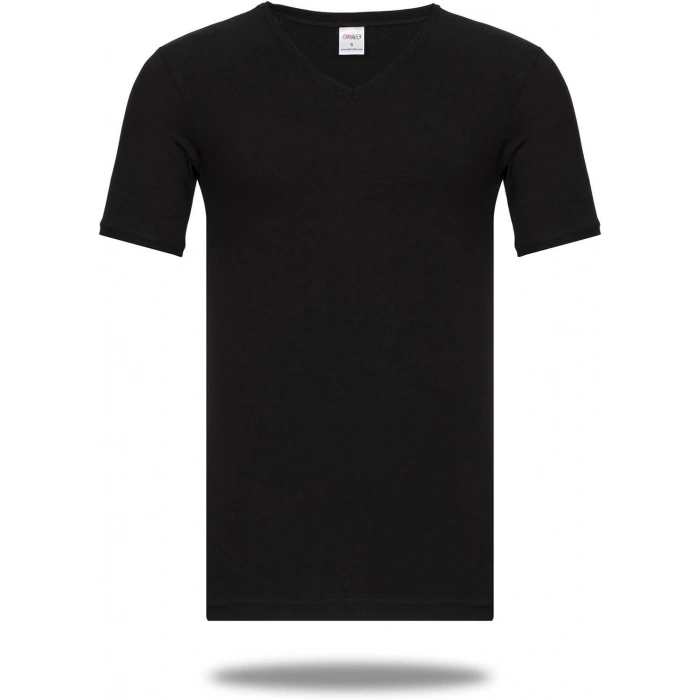 Giyim Star 206 Modal Yarım Kol V-yaka T-shirt Atlet