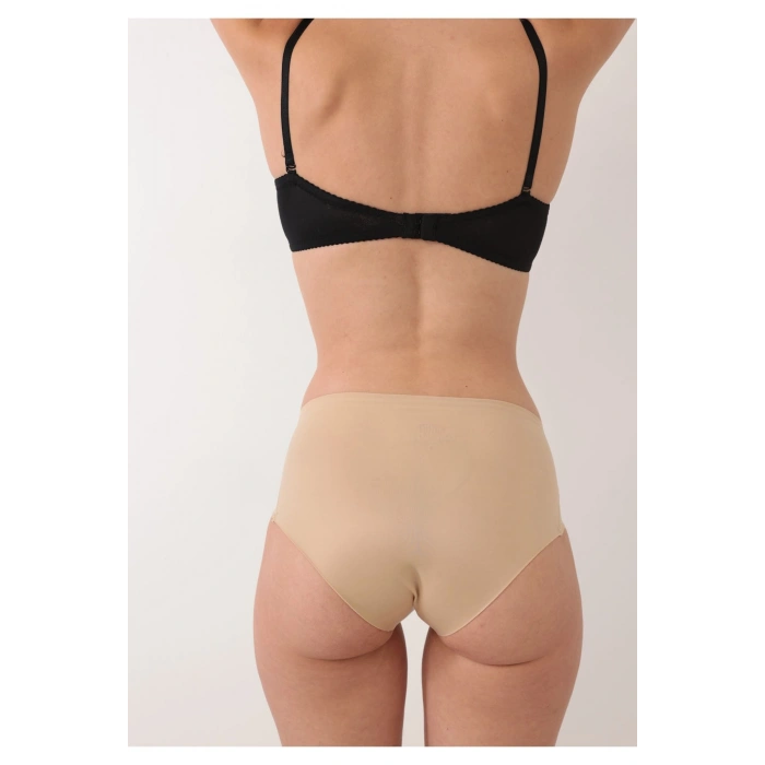 Giyim Ten Lazer Kesim Külot Korse