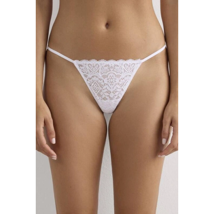 Giyim  Transparan Dantel Tanga Külot