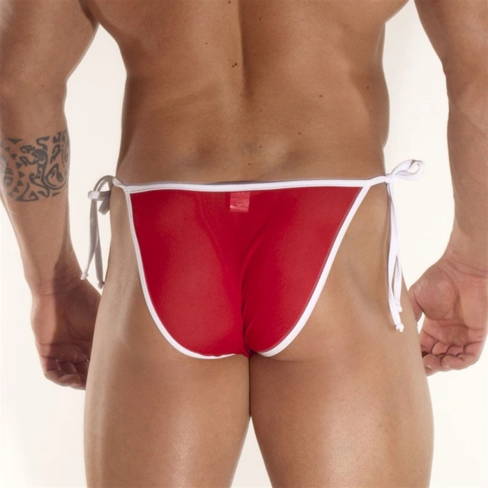 Giyim Transparan Yandan Bağlı Erkek  Slip
