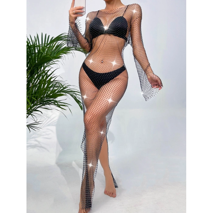 Giyim Uzun Kollu Uzun Elbise.