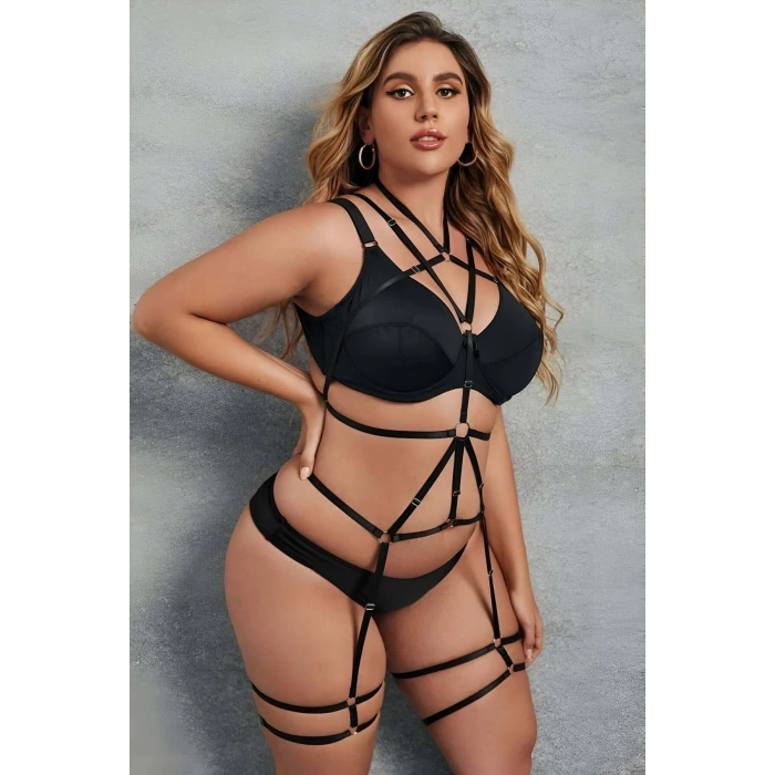 Giyim Vücudu Saran Lastik Body Harness - Brf806