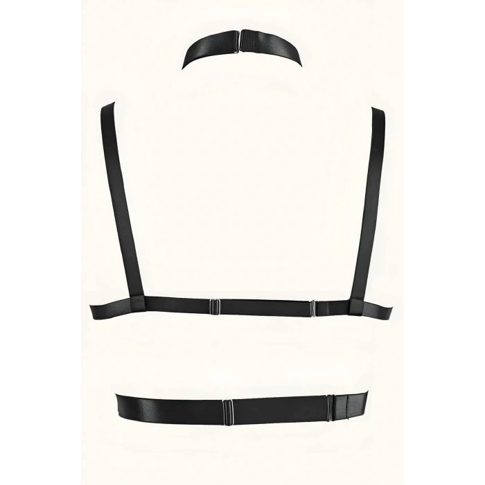 Giyim Zincirli Seksi Lastik Göğüs Harness - Brf926