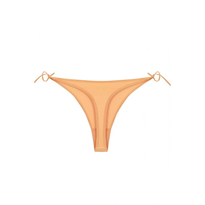 Kadın Turuncu Yandan Bağlamalı 2li Tanga Slip