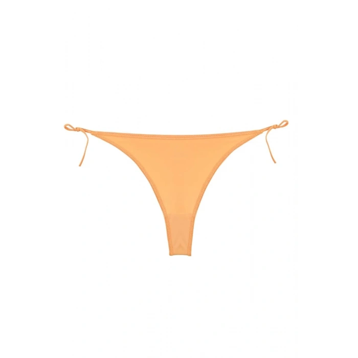 Kadın Turuncu Yandan Bağlamalı 2li Tanga Slip