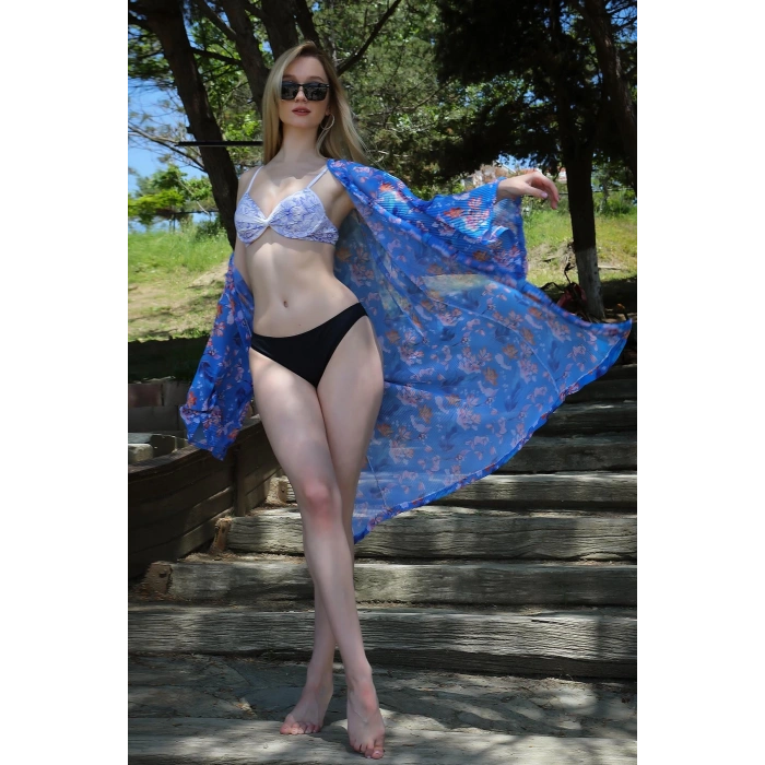 Kadın Yarım Destekli Alt Üst Bikini Takım Ekru