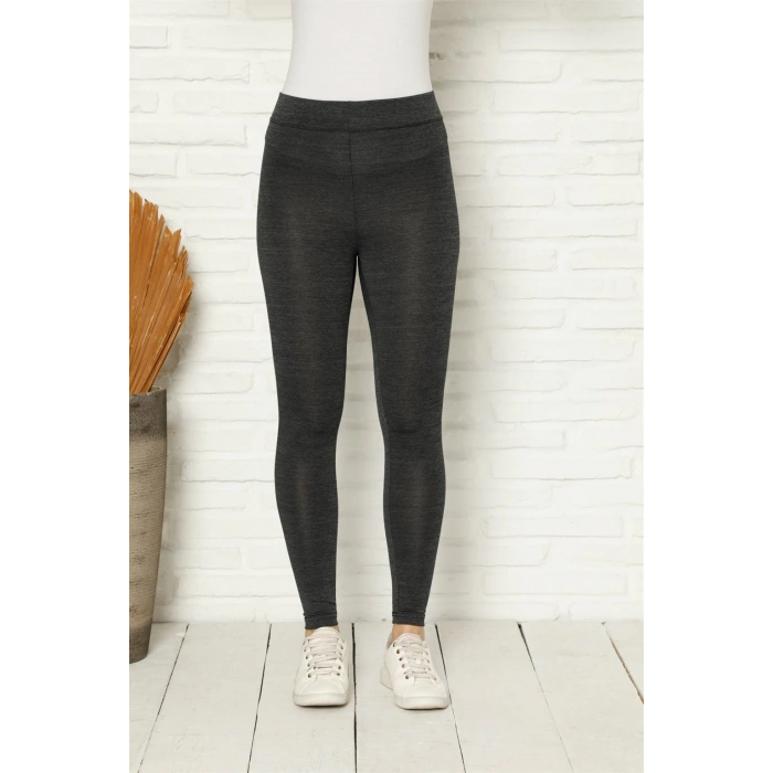 Penye Likralı Tayt Antrasit