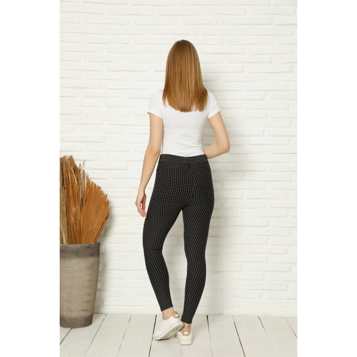 Penye Likralı Tayt Siyah