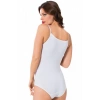 Bayan İp Askılı Çıtçıtlı Body Beyaz