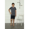 Erkek Çocuk Penye Şortlu Pijama Takım