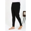Erkek Pamuk Tek Alt Pijama Siyah