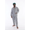 Giyim  4007 Uzun Kol Çizgili Gaffur Erkek  Pijama Takım