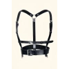 Giyim Deri Göğüs Harness Ve Choker-tasma Takım - Brf959