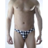 Giyim Erkek 3d Küp Desenli Slip Çamaşır