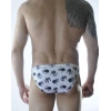 Giyim Erkek El Desenli Slip İç Çamaşırı