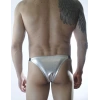 Giyim Erkek Gümüş Lame Brazillian Slip