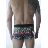 Giyim Erkek Renkli Desenli Boxer