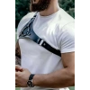 Giyim Erkek Tek Omuzdan Askılı Deri Aksesuarı - Brfm127