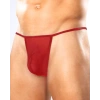 Giyim Fantezi Kırmızı Transparan Seksi Tül Erkek String