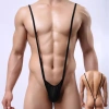 Giyim Fantezi Lastikli Siyah Erkek String – Tanga
