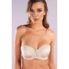 Giyim Gala Balconette Foam Cup Lace Bra, Ten Konforlu Ve Şık Sütyen, Strapless
